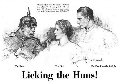 WWI LICKING THE HUNS