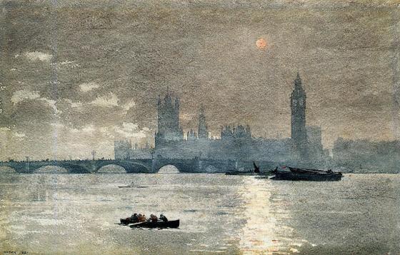 ART WINSLOW HOMER 1881 LONDON