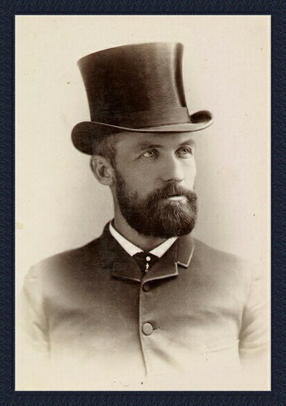 beard and tophat