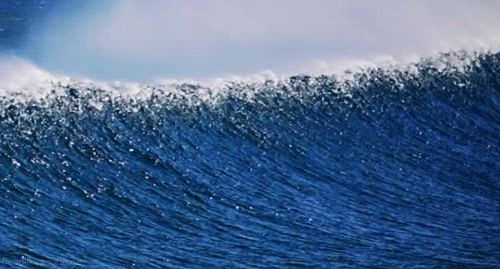 big wave GIF