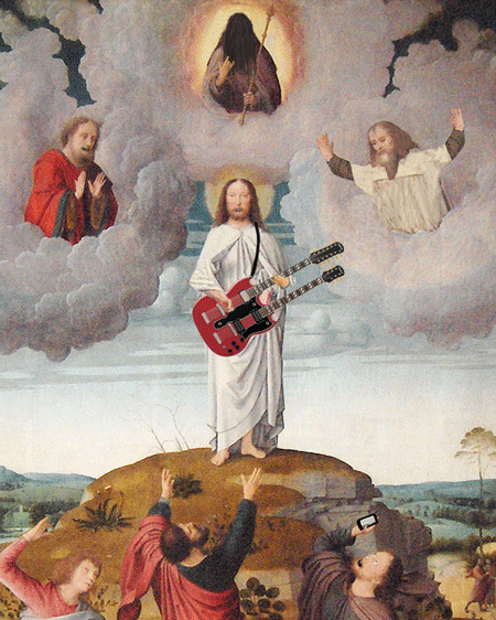 jesus rockin GIF