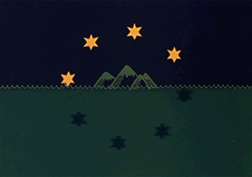 washing the stars GIF