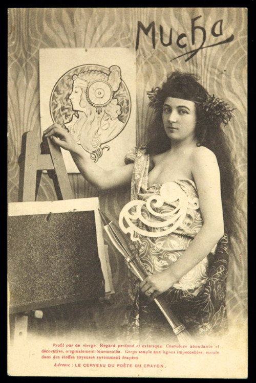alphonse mucha card