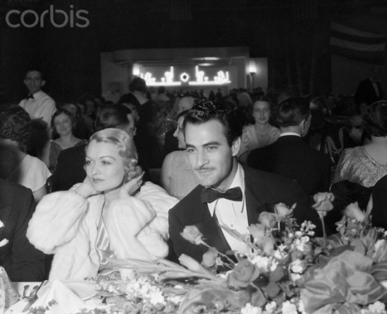 Constance Bennett Sitting Next to Gilbert Roland
