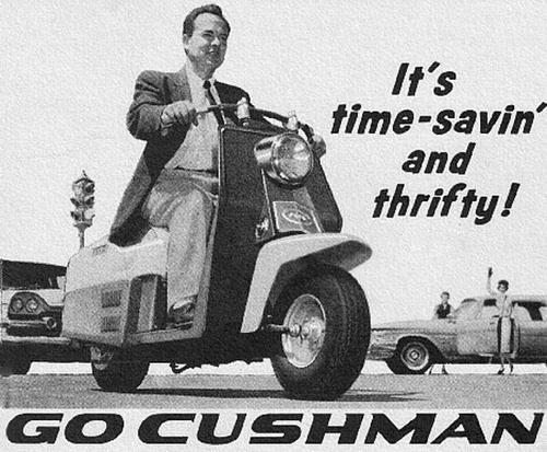 moto scooter cushman