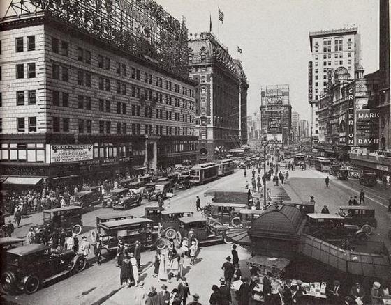 NYC Times Square 1922