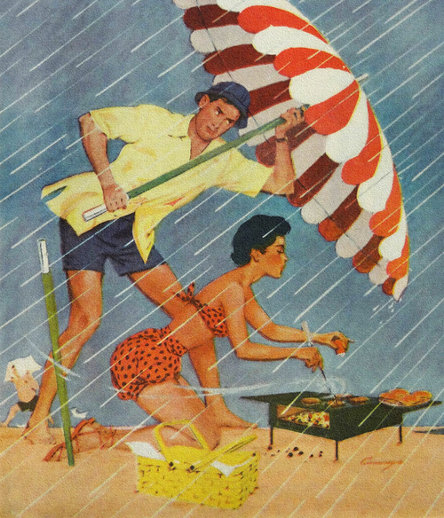 BBQ rain