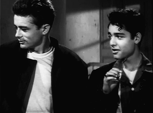 james dean sal mineo rebel GIF