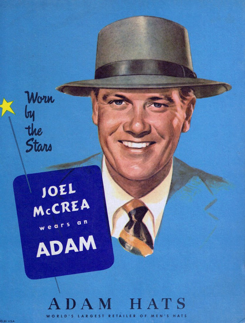 joel mccrea for adam