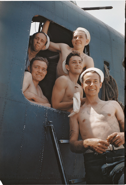 Men posing together in the book “My Buddy. World War II Laid B