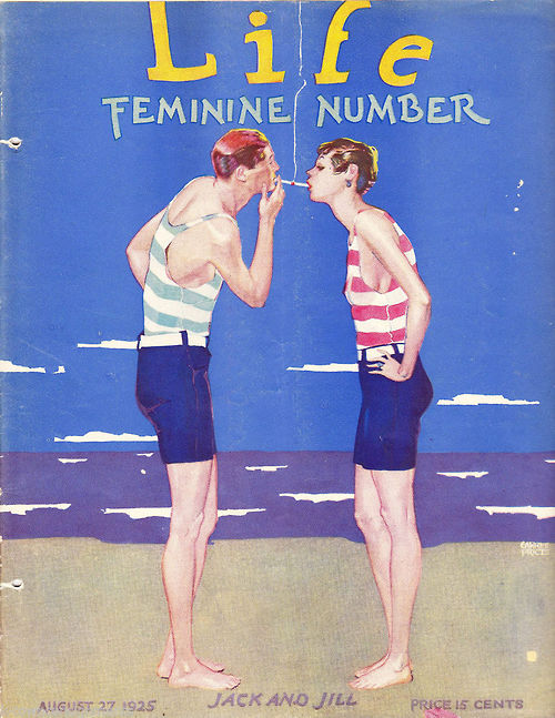 beach life 1925