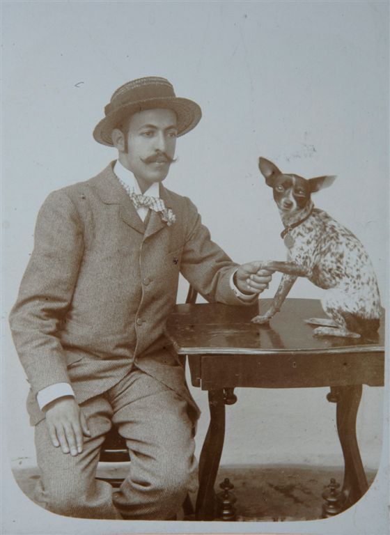 man and dog 3