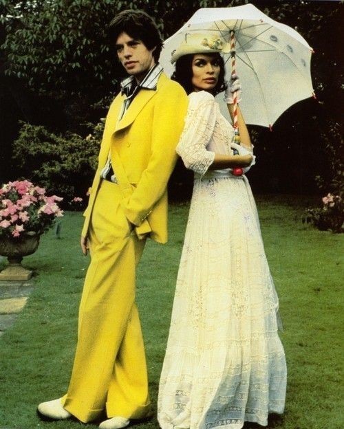 mick and bianca jagger