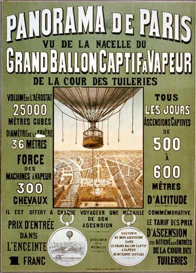 paris hot air balloon
