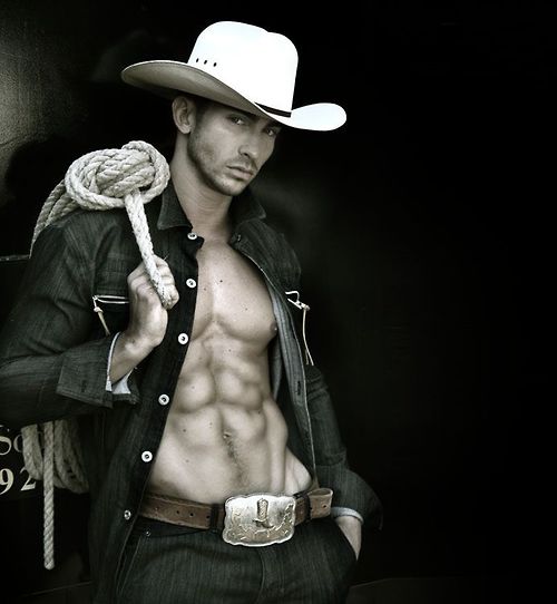 cowboy shirtless 0502