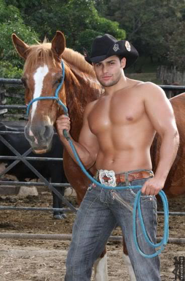 cowboy shirtless 507