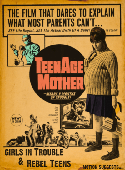 teen age mother