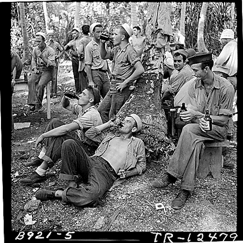 WWII soldiers day off