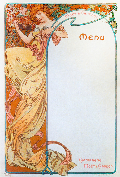 ALPHONSE MUCHA MOET 501