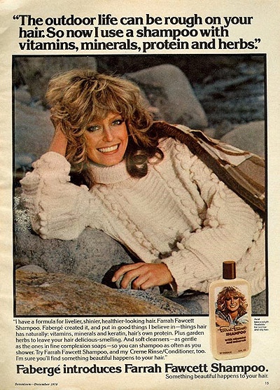 farrah fawcett shampoo