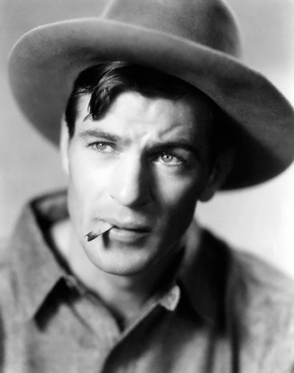 ca. 1930 - Actor Gary Cooper as Roy Glenister in "The Spoilers".