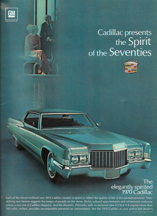 spirit of the 70s cadillac