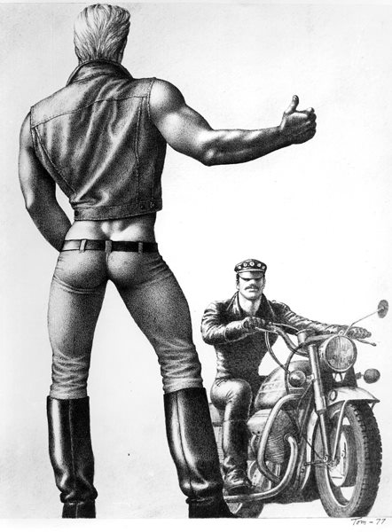 tom of finland moto leather