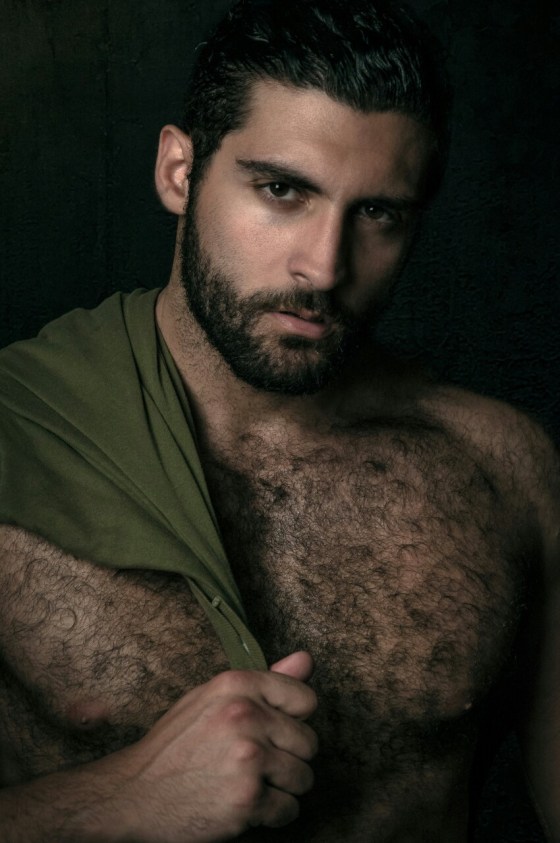 beard shirtless 1212
