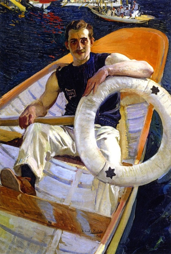 rower joaquin sorolla 1908