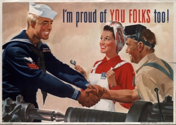 WWII poster-proud