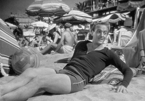 DAVID NIVEN GIF BEACH