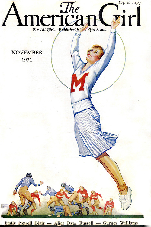 football american girl