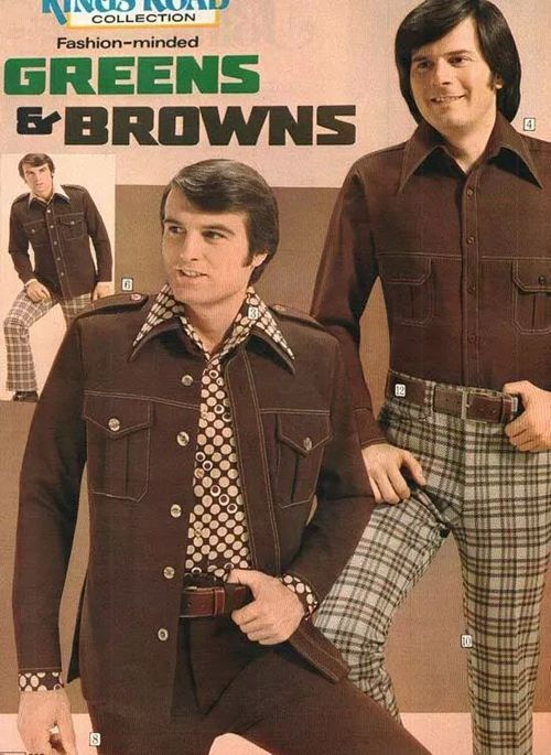 greens and browns