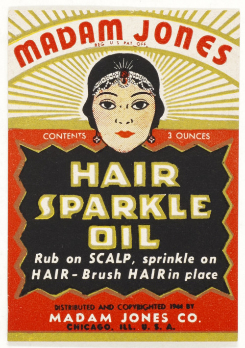 hair sparkle oil