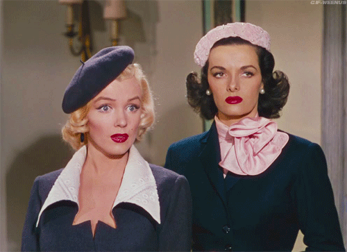 jane russell eye roll GIF