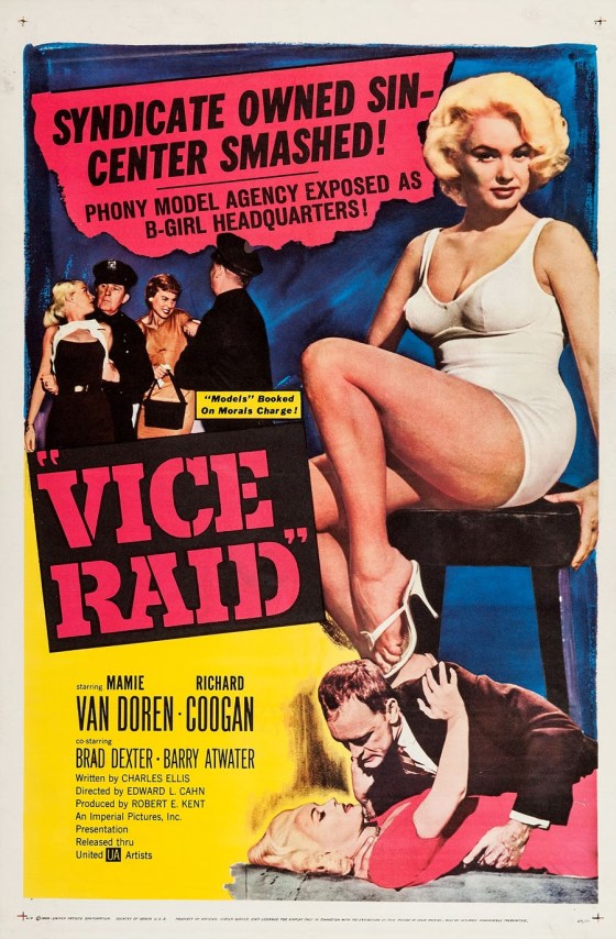 mamie van doren vice raid