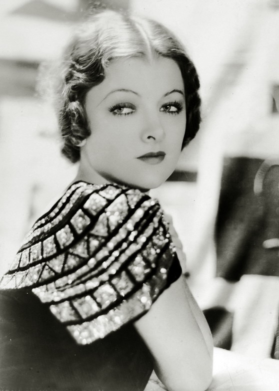 Stage and Screen. Personalities. pic: circa 1930. American actress Myrna Loy, (1905-1993).