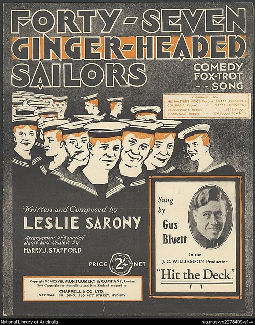 sailors 47 ginger-headed