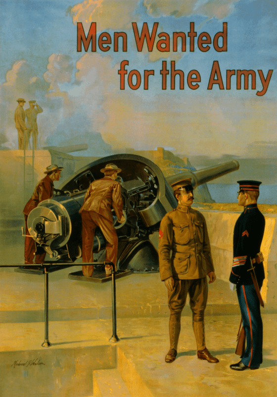 WWI pre army