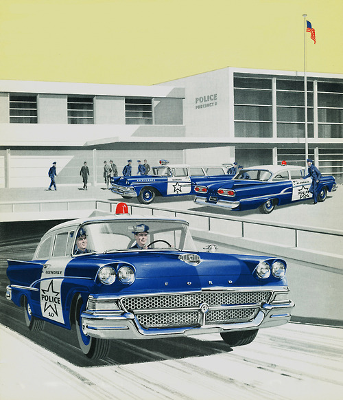 police 1950s