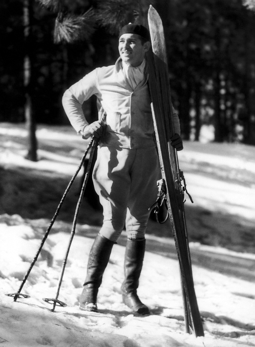 CLARK GABLE SKI