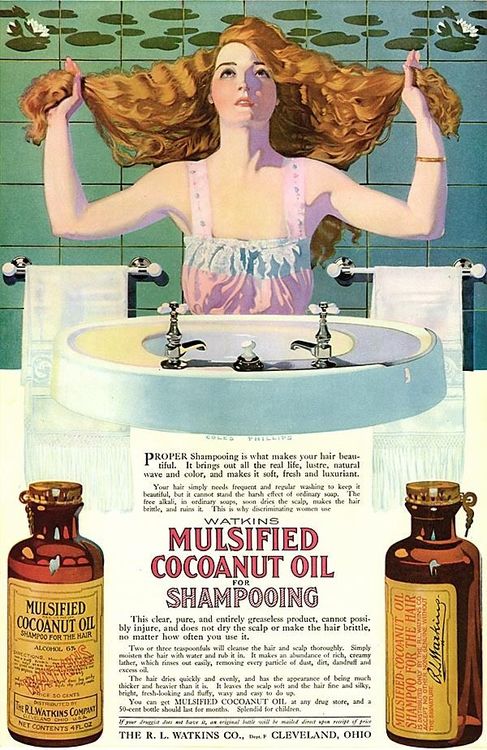 hair cocoanut shampoo