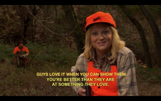 hunting advice amy poehler