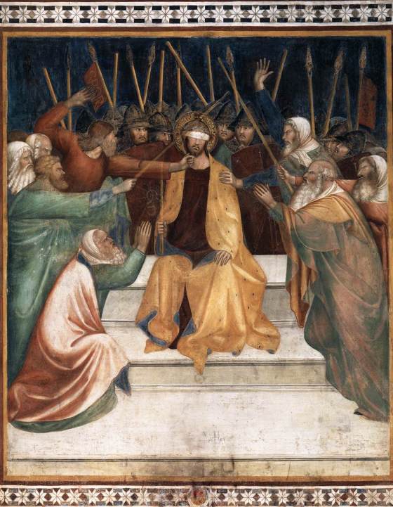 jesus mocking of christ san gimignano