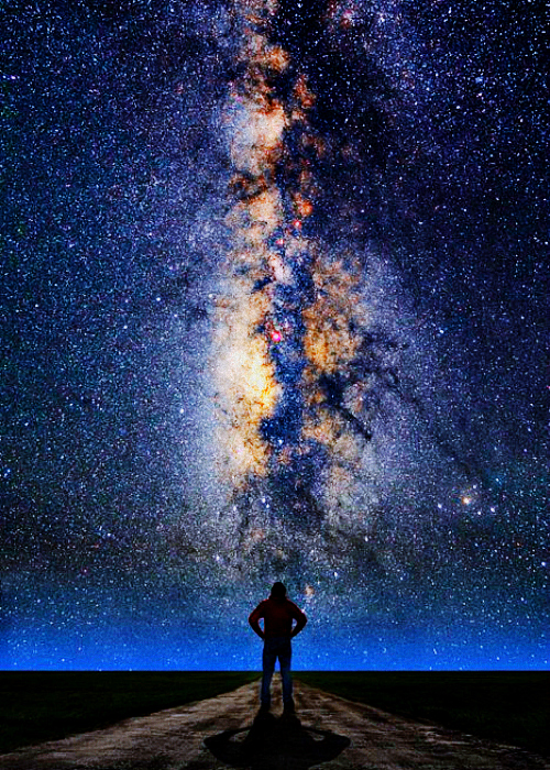 milky way SKY WO ATMO