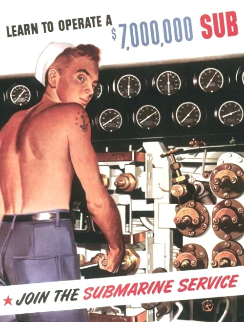 WWII sub service