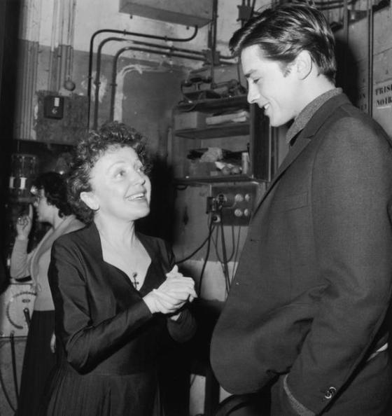 alain delon n edith piaf