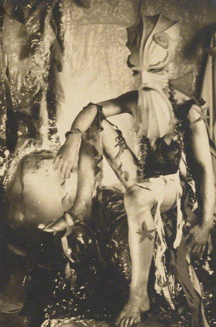 Angus McBean as Neptune 1933