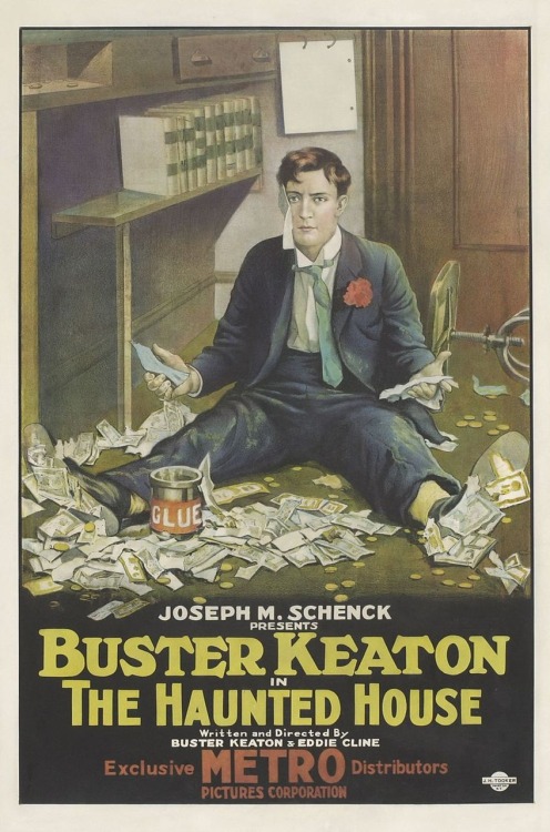 buster keaton haunted house