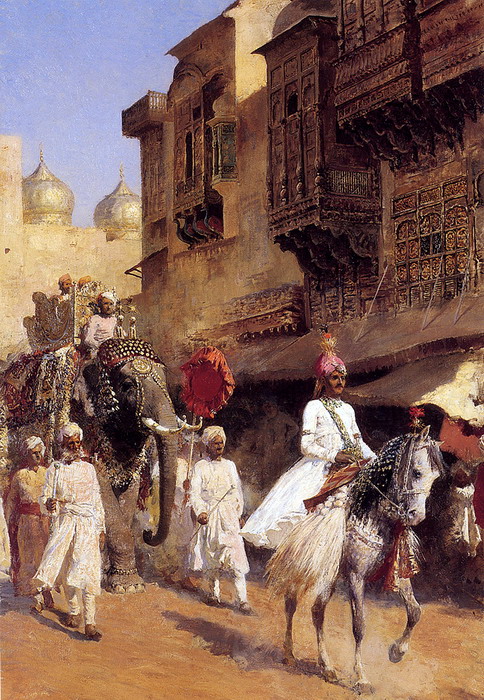INDIA Edwin Weeks - “Indian Prince and Parade Ceremony”